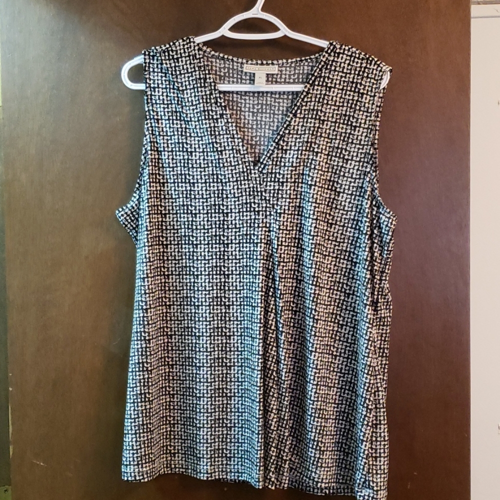 Dana Buchman Sleeveless Blouse